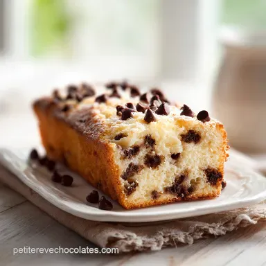 G&acirc;teau au Yaourt aux P&eacute;pites de Chocolat, Moelleux en 60 Minutes Fiche recette