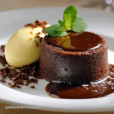 Glace au chocolat noir maison ultra onctueuse Cr&egrave;me Anglaise