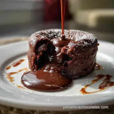 Gteau Chocolat Fondant Rapide : C&oelig;ur Coulant en 10 Min