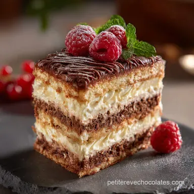 Layer cake magique g&acirc;teau de f&ecirc;te impressionnant Cr&egrave;me Mousseline Fiche recette