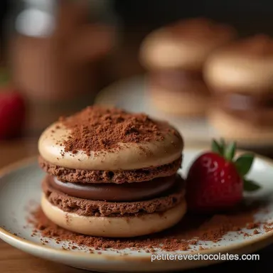 La Recette des Macarons au Chocolat Parfaits Coques CroustiFondantes Fiche recette