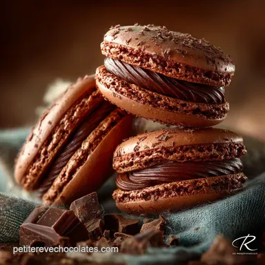Recette Macarons au Chocolat LÉlégance en Toute Simplicité Fiche recette