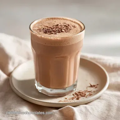 Milkshake au Chocolat : Recette Onctueuse Pr&ecirc;te en 5 Minutes Fiche recette