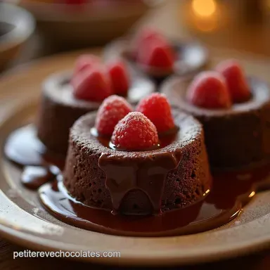 Recette Mini Fondant au Chocolat Cœur Coulant Facile Fiche recette