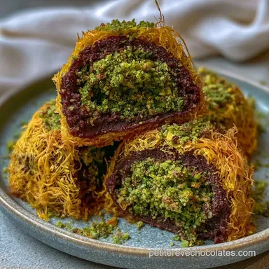 Mochi Chocolat Duba&iuml; au Croustillant Fiche recette