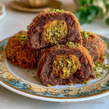Mochi Chocolat Duba&iuml; Croustillant Fiche recette