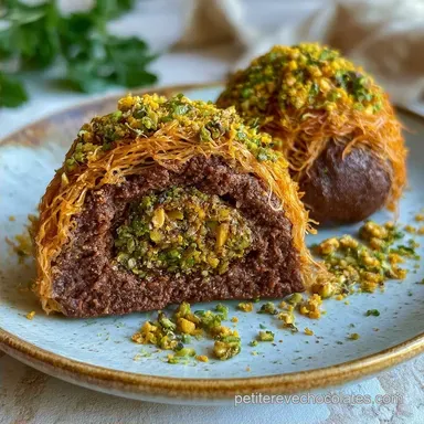 Mochi Chocolat Duba&iuml; Croustillant