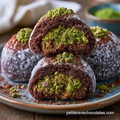 Recette Mochi Chocolat Duba&iuml; pour 20 Fiche recette