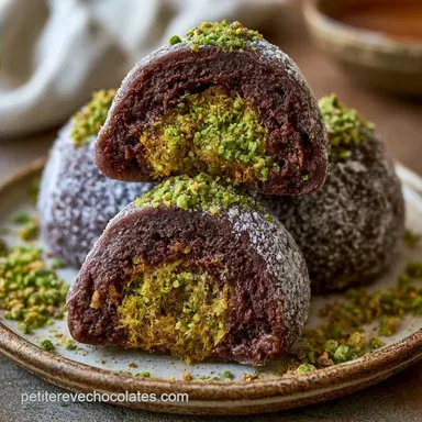 Recette Mochi Chocolat Duba&iuml; pour 20
