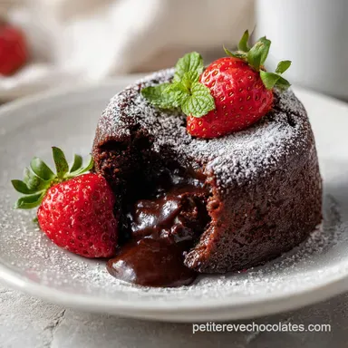 Recette du Moelleux au Chocolat pour 6 Portions