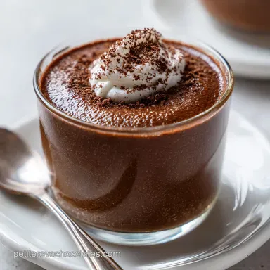 Mousse au Chocolat Facile &agrave; l'Aquafaba Fiche recette