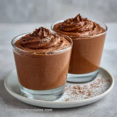 Mousse Au Chocolat Noir: A&eacute;rienne Fiche recette