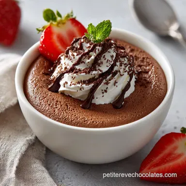 Mousse Au Chocolat Traditionnelle en 10 min