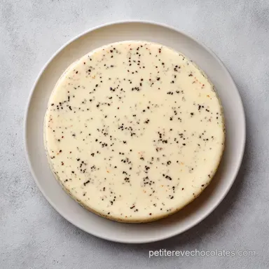 Mousse Chocolat Blanc Vanille Velout&eacute;e Fiche recette