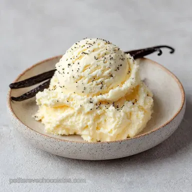 Mousse Chocolat Blanc Vanille Velout&eacute;e