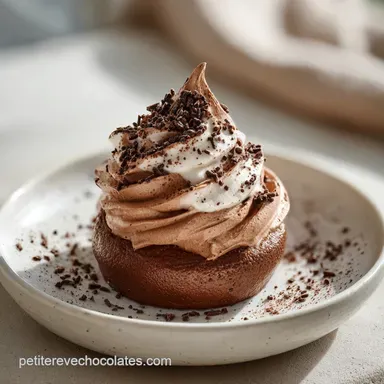 Mousse au Chocolat L&eacute;g&egrave;re : 4 Servings