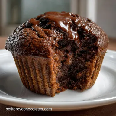 Muffin Chocolat: Lev&eacute;e Spectaculaire