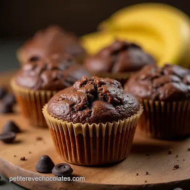 Recette Muffin Bananes et Chocolat Le Moelleux Incontournable Fiche recette