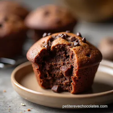 Muffins aux P&eacute;pites de Chocolat Recette Moelleuse et Facile