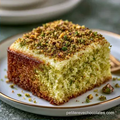 Mug Cake Chocolat Blanc Pistache en 6 Min