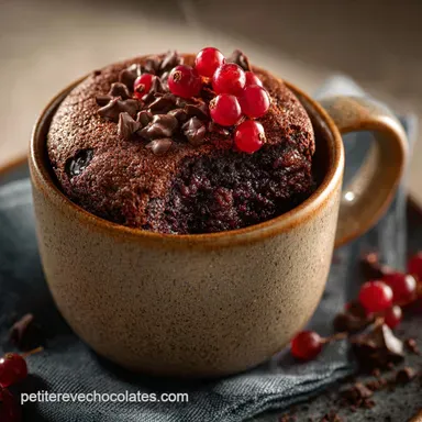 Mug cake chocolat : Recette facile et rapide pour un moelleux minute