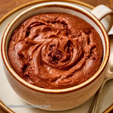 Mug Cake Chocolat au Lait dAmande en 3 Min Fiche recette