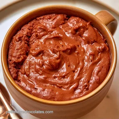Mug Cake Chocolat Moelleux en 5 Minutes Fiche recette