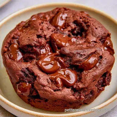 Mug Cake Chocolat P&eacute;pites en 7 Minutes