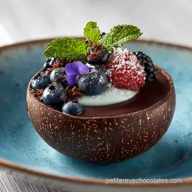 Panier en Chocolat pour 6 Portions Fiche recette