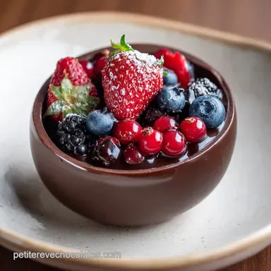 Panier en Chocolat pour 6 Portions