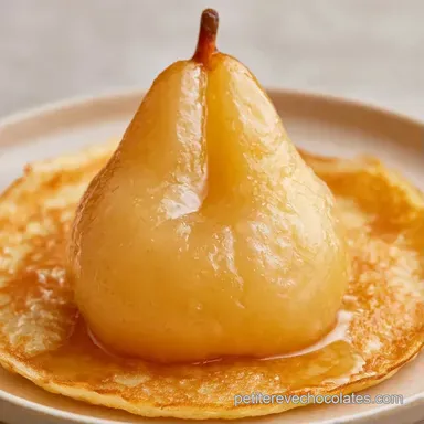 Recette Poire Belle H&eacute;l&egrave;ne pour 4 Fiche recette