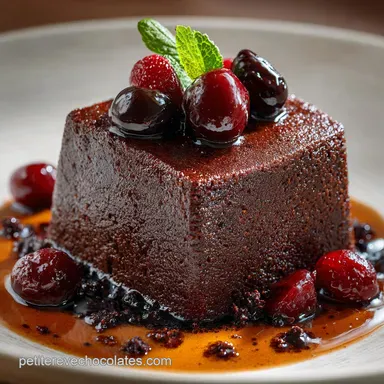 Pouding au Chocolat Noir Intense : Recette Facile et Maison