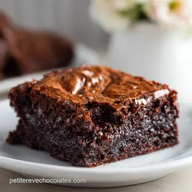 Recette du Brownie au Chocolat: 40 Min Total Fiche recette