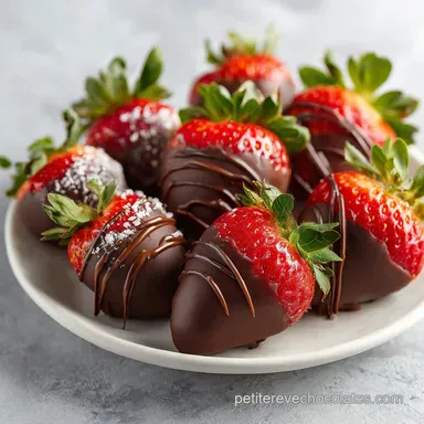 Fraises au Chocolat : Recette Facile pour 4 Personnes
