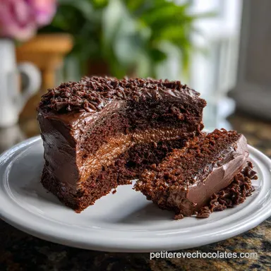 Ultimate Chocolate Cake Recipe: Moelleux et Riche Fiche recette