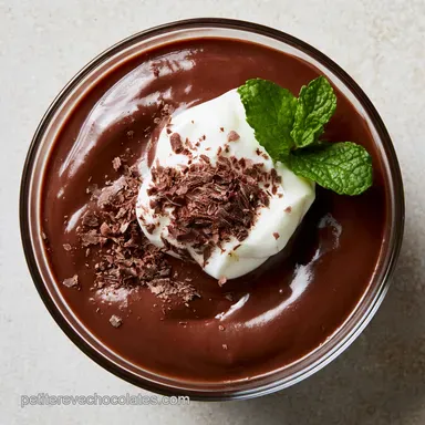 10 recettes de cr&egrave;mes et puddings au chocolat maison