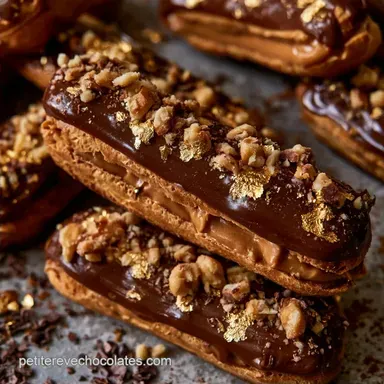 13 Recettes d'&Eacute;clairs au Chocolat: Classique, Blanc et Pralin&eacute;