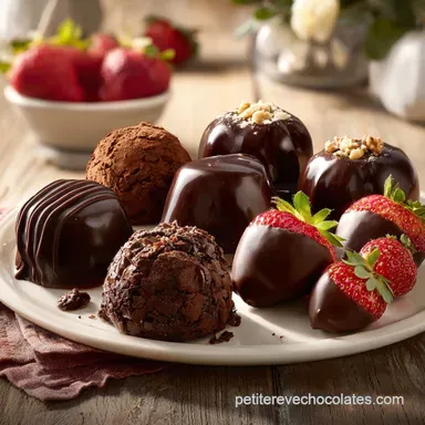 12 Recettes de Truffes et Ganaches au Chocolat