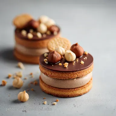 Sablés aux noisettes et au chocolat : La recette fondante et croquante Fiche recette