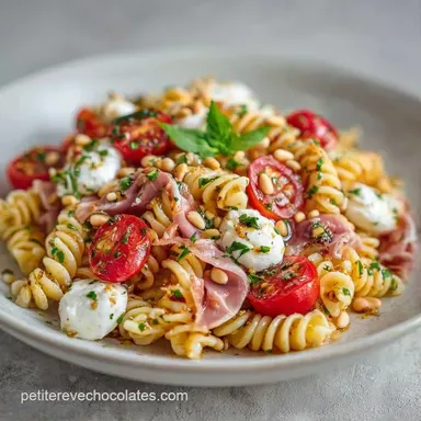 Recette Salade P&acirc;tes Italienne en 25 Min Fiche recette