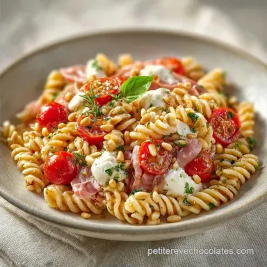 Recette Salade P&acirc;tes Italienne en 25 Min