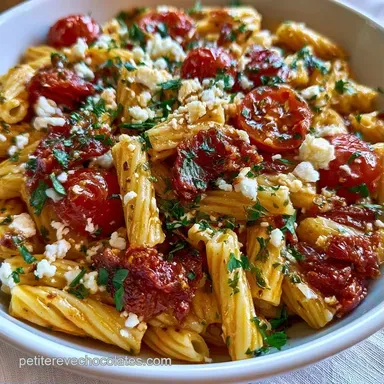 Salade P&acirc;tes Chorizo Tomates avec Feta Fiche recette