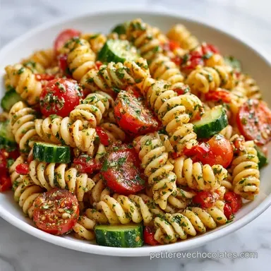 Salade P&acirc;tes Cr&eacute;meuse Herbes (4 Personnes)