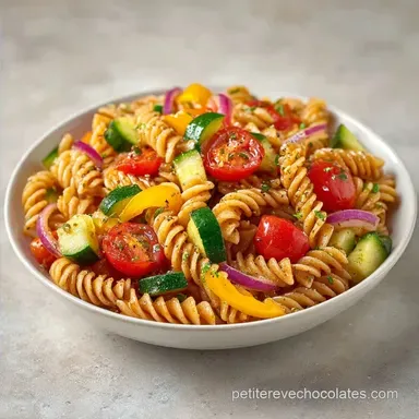 Salade P&acirc;tes Froide Rapide en 20 Minutes