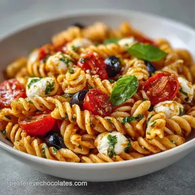 Salade P&acirc;tes Italienne Authentique 4 Pers Fiche recette