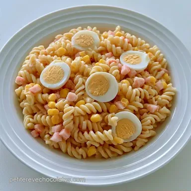 Salade P&acirc;tes Surimi Mayonnaise pour 2