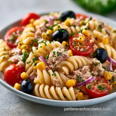 Salade P&acirc;tes Thon Classique en 25 Minutes Fiche recette