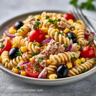 Salade P&acirc;tes Thon Classique en 25 Minutes