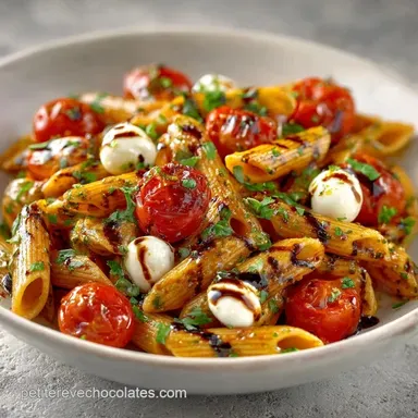 Salade Penne Tomates Cerises en 25 Min Fiche recette