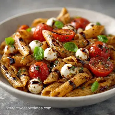 Salade Penne Tomates Cerises en 25 Min